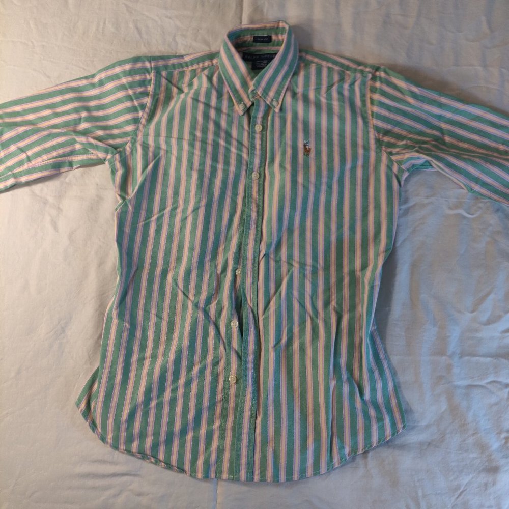 Ralph Lauren polo button down 4 slim fit